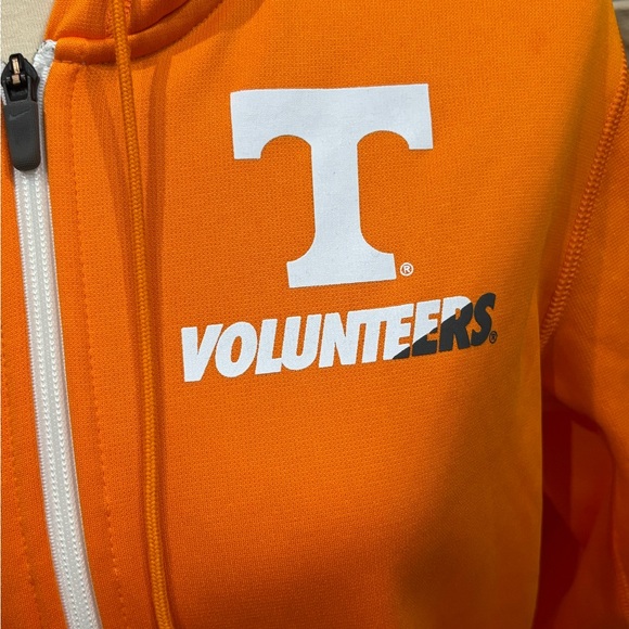 Nike Tennessee Volunteers Orange Full Zip Therma Fit Hoodie Jacket - Picture 3 of 10